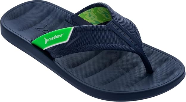 rider 男士 11767 人字拖,blue/green, 10 uk, 蓝*, 10 uk narrow